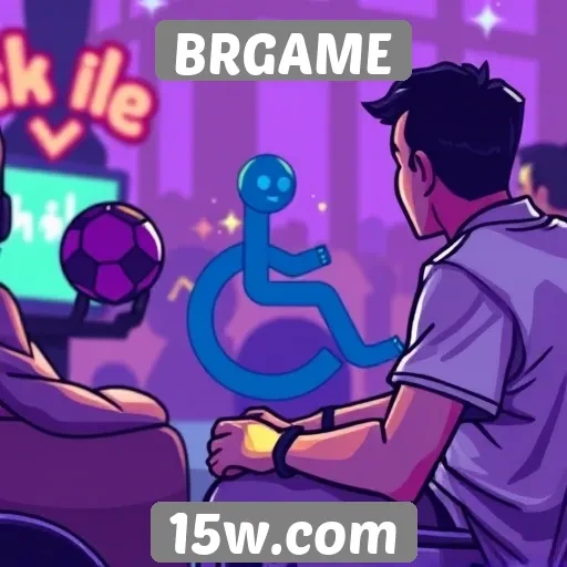 Acessibilidade em BRGAME melhora experiência de jogos